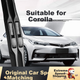 Деюн, склоочисники FAW Toyota Corolla, для моделей 2009-2018 років, передні склоочисники, гібридні моделі 2016-2018 років, гібридні моделі E+ 2018-2020 років - изображение 4