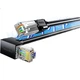 Патч-корд SAMZHE Cat 6 10 Гбит/с с прямим кутом 5 м Черный (WT6A050) - изображение 1