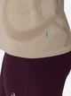 Спортивна футболка для бігу жіноча ASICS Road Seamless SS Top 2012D292-200 L Бежева (4573690001658) - зображення 6
