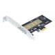 Плата расширения EB-LINK PCIe 4.0 X1 на M2, высокоскоростной однопортовый интерфейс M.2, адаптер NVMe, твердотельный накопитель SSD. - изображение 4