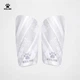 Защитные щитки для голени KELME для футбола, для соревнований и тренировок, с амортизирующими утолщенными вставками, профессиональная защитная экипировка, белые и серые, размер M. - изображение 4