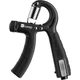 Регулируемый тренажер для укрепления хвата Keep Adjustable Counting Grip Strengthener для тренировки рук, реабилитационный мяч для запястья для мужчин, тренировка рук для детей, черный. - зображення 2