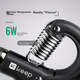 Регулируемый тренажер для укрепления хвата Keep Adjustable Counting Grip Strengthener для тренировки рук, реабилитационный мяч для запястья для мужчин, тренировка рук для детей, черный. - зображення 9
