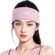 Спортивная повязка на голову Li-Ning для женщин и мужчин, впитывающая пот, широкая повязка на лоб для фитнеса и бега, направляющая пот, розовая. - изображение 3