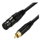 Кабель Yeren RCA - XLR 3 м золотий (YR-YP61) - зображення 4