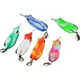 Набор для ловли карпа на искусственные приманки Xionghuo Lure Fishing Bait Toad Frog Long-Distance Casting Modified Black Fishing Model Frog Artificial Bait Set Bionic Black Carp Specialized Lure Fishing Tackle Set - зображення 2