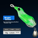 Набор для ловли карпа на искусственные приманки Xionghuo Lure Fishing Bait Toad Frog Long-Distance Casting Modified Black Fishing Model Frog Artificial Bait Set Bionic Black Carp Specialized Lure Fishing Tackle Set - зображення 6
