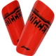 Футбольные щитки Li-Ning для детей и взрослых, защитные наколенники для соревнований и тренировок, профессиональная защитная экипировка для мужчин, красные, размер L. - изображение 1