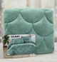 Покрывало плюшевое двухстороннее Clasy Fluffy V23 195х215 см евро зеленый - изображение 2