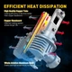 Сверхяркие светодиодные автолампы H8 AntiFog Canbus 6500K с защитой - изображение 6