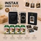 Подарочный набор с фотокамерой мгновенной печати Fujifilm INSTAX MINI EVO Hybrid Black + 40 фото + альбом на 64 фото + чехол + подарочная упаковка, черный - изображение 11