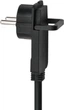 Przedłużacz sieciowy Brennenstuhl Comfort-Line 4 gniazdka z płaską wtyczką 2 m Black (1153100100) - obraz 2