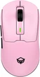 Миша Meetion GW24 Bluetooth/Wireless/USB Pink (MT-GW24-P) - зображення 1