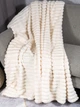 Плед шарпей теплый Home Textiles Ivory 200х230 см покрывало суперсофт в спальню гостинную кремовый - изображение 5