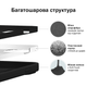 Чохол Liquid Silicone з мікрофіброю для Samsung Galaxy A57 5G захист камери чорний 18.Black - зображення 6