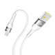 Кабель USB YOKI EXTRA YK-EX11 Micro 3A 1.2m с защитой от изломов быстрая зарядка белый - изображение 2