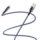 Кабель USB YOKI SMART YK-SM31 Lightning 2.4A 1.2m с LED индикатором автоматическое выключение из цинкового сплава Black. - изображение 3