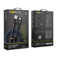 Кабель USB YOKI SMART YK-SM31 Lightning 2.4A 1.2m с LED индикатором автоматическое выключение из цинкового сплава Black. - изображение 8