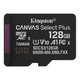Картка пам'яті Kingston Canvas Select Plus Gen3 microSDXC 128 GB UHS-I висока швидкість захисту від води та температури чорний - зображення 3