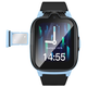 Дитячий смарт-годинник Hoco Y104 4G GPS з камерою й GPS для активних дітей із силіконовим ремінцем синій - зображення 2