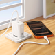 Сетевое зарядное устройство Hoco CS113A USB-C PD3.2 60W с быстрой зарядкой LED подсветка белый - изображение 7
