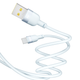 Кабель USB YOKI SILICONE YK-SI50 Type-C 3A 1.2m прочный с защитой от изломов для быстрой зарядки серый - изображение 6