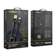 Кабель USB YOKI SMART YK-SM31 Type-C 3A 2m с LED индикатором быстрая зарядка из цинкового сплава Black - изображение 8
