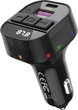FM-трансмітер XO Bluetooth MP3 з USB-A та USB-C PD 30 Вт Чорний (BCC17) - зображення 1