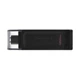 Флеш-накопичувач Kingston USB 3.2 DT 70 64GB Type-C - изображение 1