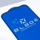 Защитное стекло BLADE LITE Full Glue для iPhone 13 Pro Max/14 Plus Черное без упаковки - изображение 2