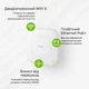 Точка доступа Zyxel Cloud WiFi 6 NWA90AX AX1800 White (102247331) - Уценка - изображение 3