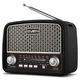 Радіоприймач SVEN SRP-555 Grey FM/AM/SW, USB, microSD, ліхтарик - зображення 1