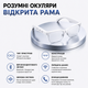 Умные беспроводные очки 2-в-1 ANKRIYUL со встроенными беспроводными наушниками и микрофоном для телефона, Type-C. Белые - изображение 3