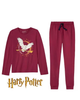 Піжама з принтом Гаррі Поттер Harry Potter бордова 134 140 см артикул М205 - изображение 1