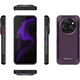 Смартфони та мобільні телефони Oukitel Смартфон Oukitel WP35 5G 6.6 FHD+ 8GB/256GB MTK6100+ 11000mAh 108+32Мп IP69K NFC Purple (WP35_PL) Фіолетовий - зображення 4
