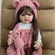 Реалистичная кукла Реборн 55 см полностью виниловая Doll Reborn Baby К0100202 - изображение 2
