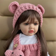 Реалистичная кукла Реборн 55 см полностью виниловая Doll Reborn Baby К0100202 - изображение 5