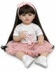 Реалистичная кукла Реборн 55 см полностью виниловая Doll Reborn Baby К0100209 - изображение 1
