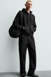Щільні джогери Zara класичного крою чорний 4393/401/800 L - изображение 5