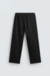 Щільні джогери Zara класичного крою чорний 4393/401/800 L - изображение 7