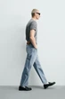 Джинси Zara Relaxed Barrel Fit блакитний 0840/590/406 32 - изображение 6