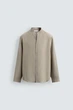 Сорочка Zara струмуюча бежевий 1038/101/806 S - зображення 5