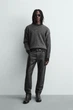 Светр Zara зі змішаної вовни сірий 3166/410/801 M - изображение 3