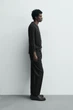 Джинси ZARA Slim Tapered Fit чорний 4060/402/800 30 - изображение 4