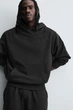 Худі базове Zara чорний 0761/370/800 M - зображення 5
