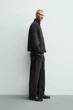 Джинси Zara Relaxed Barrel Fit чорний 0840/590/822 32 - зображення 6