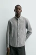 Сорочка Zara м'яка бавовняна сірий 0975/477/055 XL - зображення 1