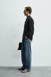 Сорочка Zara струмуюча чорний 1038/101/800 S - зображення 3