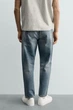 Джинси Zara Slim Cropped Fit синій 4806/400/427 30 - изображение 3