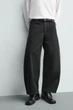 Джинси Zara Wide Fit чорний 0840/407/800 34 - зображення 5